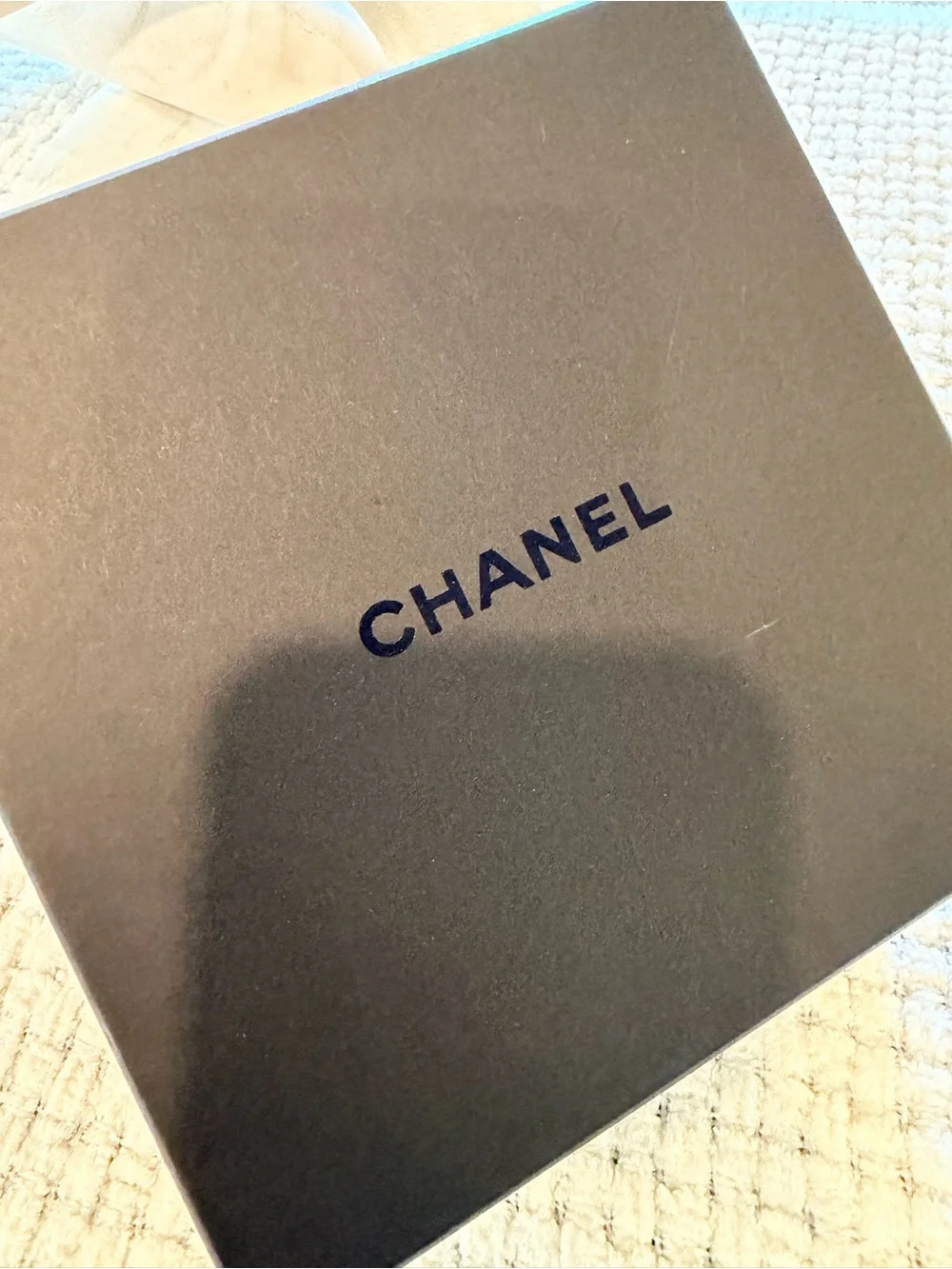 CHANEL White Ceramic Diamond Bezel J12-Style Watch